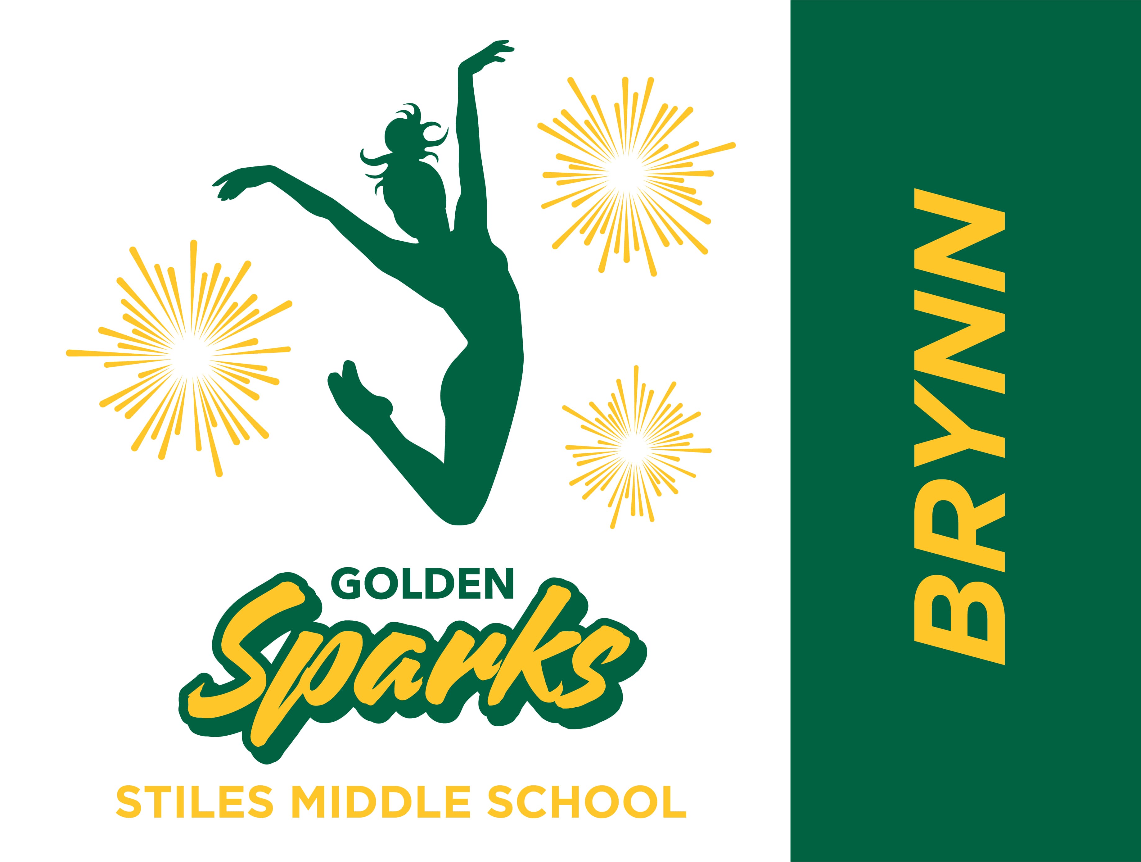 Stiles Sparks 24 x 18 Personalized Yard Sign (H-stake included)